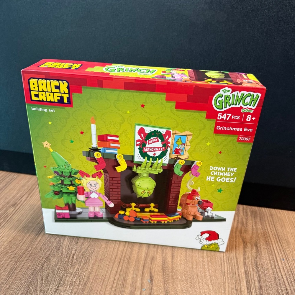 Brick Craft Dr Seuss The Grinchmas Eve Building Set 547 Pcs 72367 New Sealed